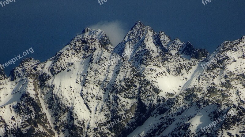 Tatry Mountains Tops Landscape The High Tatras