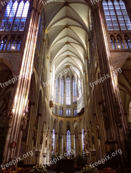 Cologne Cathedral Gothic Cologne On The Rhine Architecture Choir