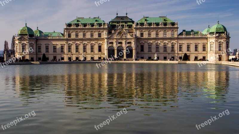 Vienna Castle Belvedere Baroque Barockschloss