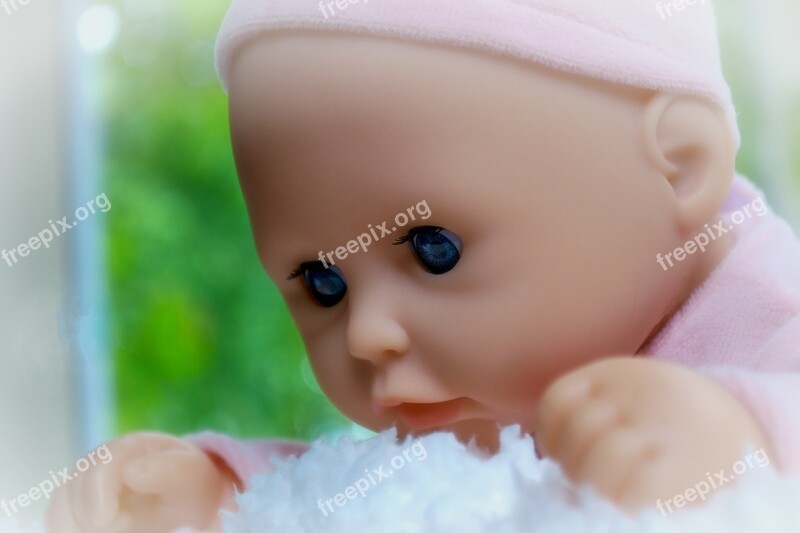 Doll Girl Newborn Doll Pink Baby Doll