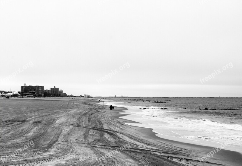 Coney Island New York Nyc Beach Coney