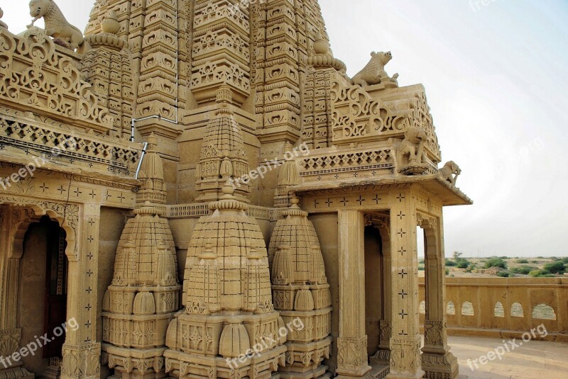 India Rajastan Jaisalmer Temple Jain