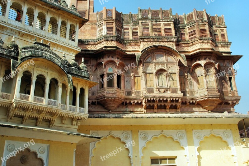 India Rajastan Jaisalmer Palace Maharajah