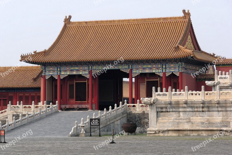 China Beijing Forbidden City Guardrail Decoration