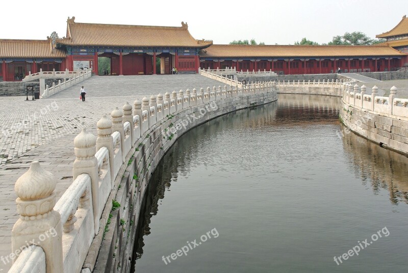 China Pekin Beijing Forbidden City Court