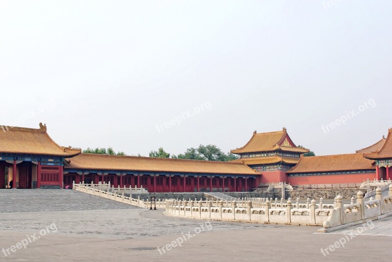 China Pekin Beijing Forbidden City Court