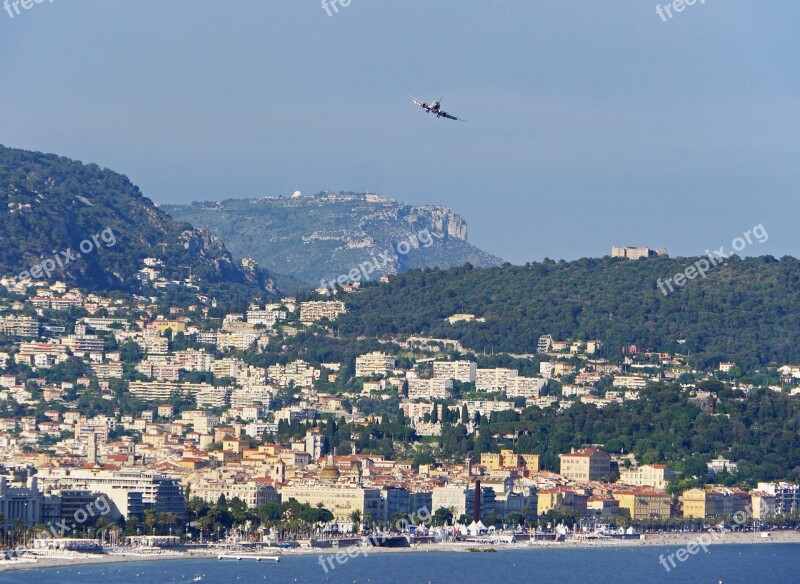 Approach Nice Historic Center Beach Monaco