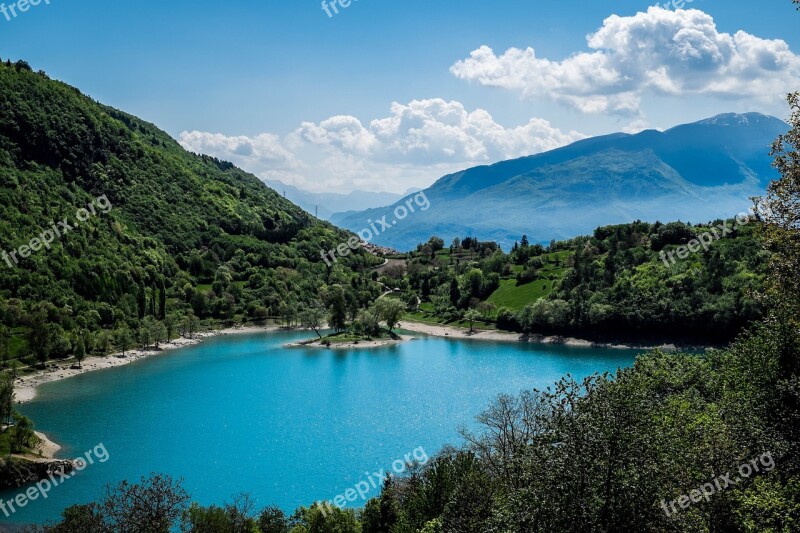 Nature Lake Mountains Landscape Water