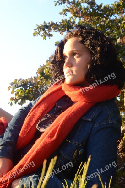 Woman Black Hair Green Eyes Model Hair