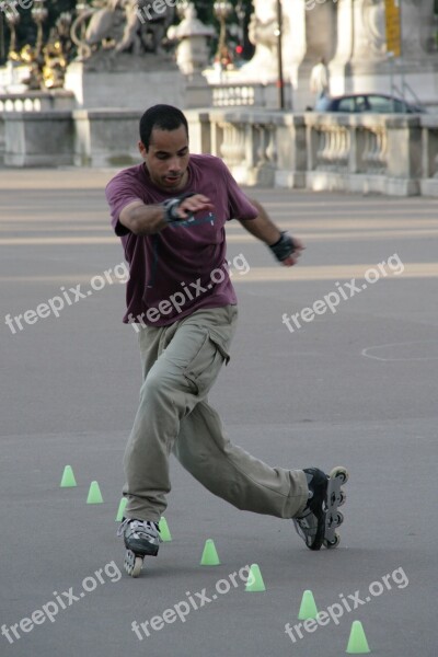 Skating Cones Exercise Fitness Travel