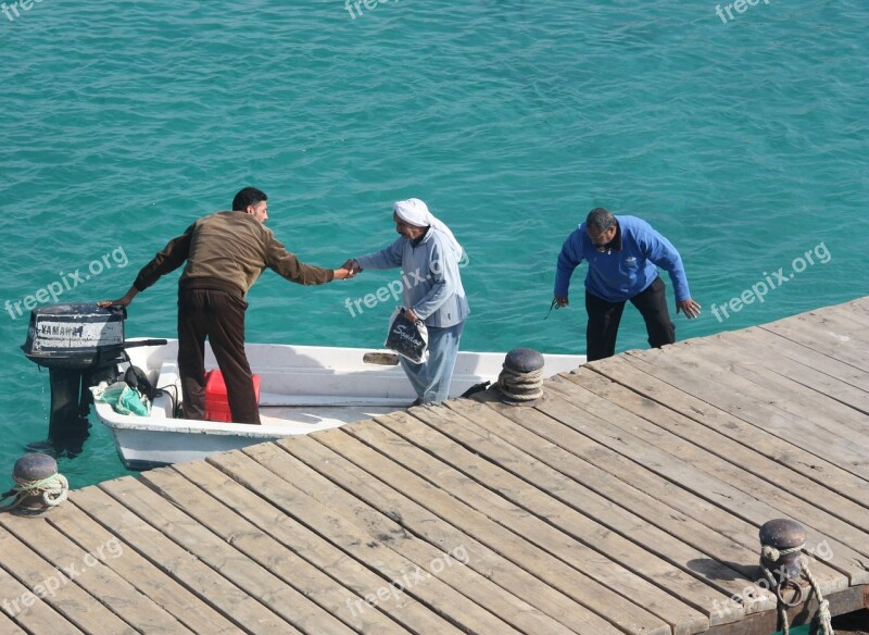 Boat Taxi Charge Sea The Pier