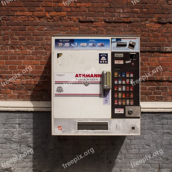 Cigarette Machine Cigarettes Smoking Free Photos