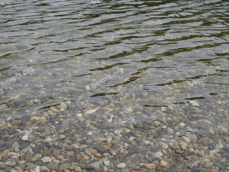 Pebble Wave Water Stones Surface