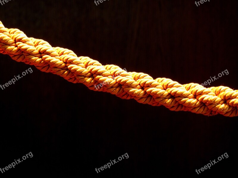 Handrail Rope Dew Twisted Ropes Fixing