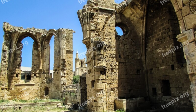 Cyprus Famagusta Church St Francis Ruins