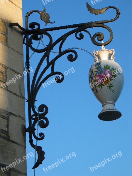 Shield Vase Jug Flower Bouquet