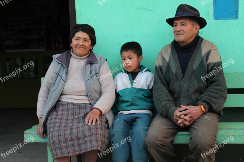 Family Sierra Peru Free Photos