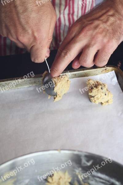 Cookie Dough Raw Cookie Dough Baking