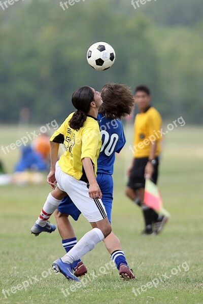 Football Soccer Head Competition Game