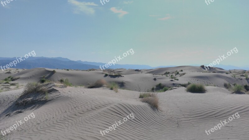 Desert Sand Dunes Landscape Mexico