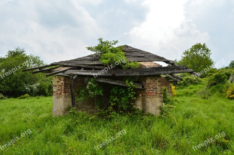 Ruin Old Building Wool Soap Eifel Lapsed