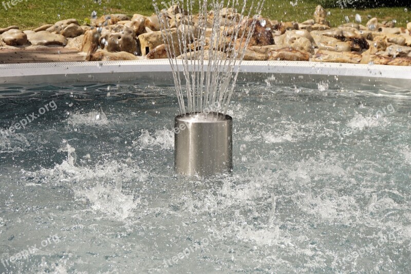 Water Fontaine Fountain Water Feature Swimming Pool