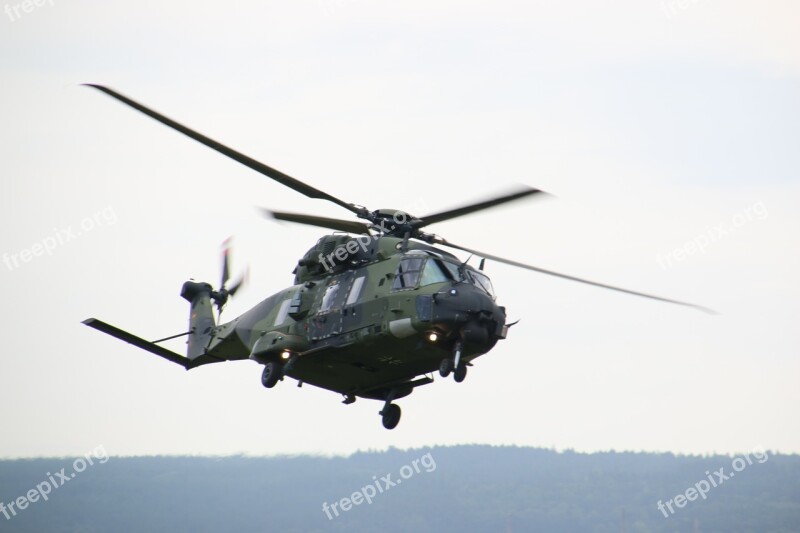 Helicopter Transport Helicopter Nh-90 Bundeswehr Air Force