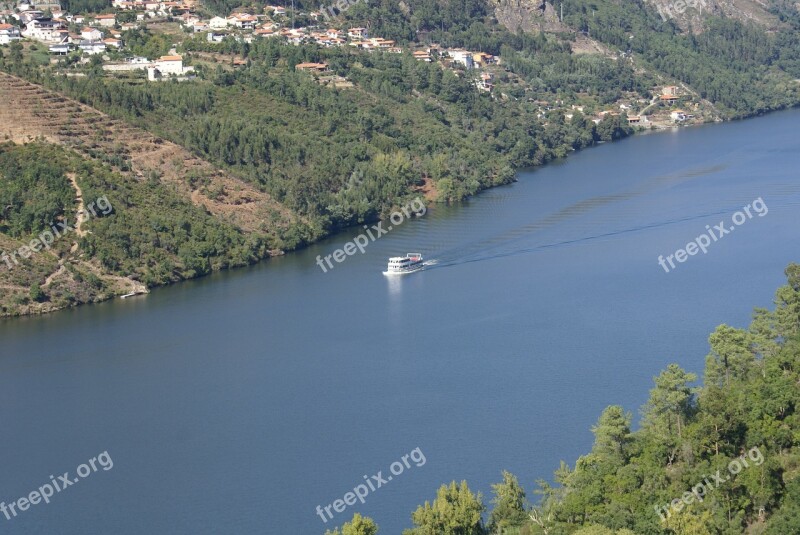 Landscape River Douro Portugal Free Photos