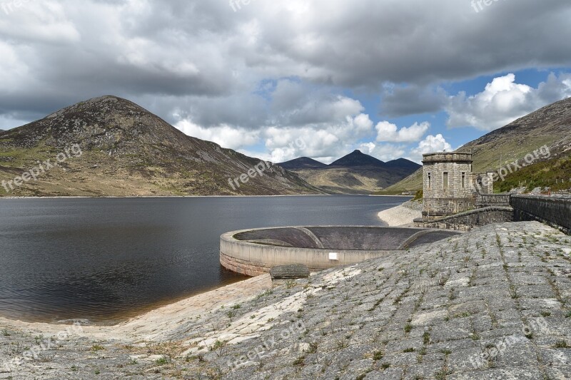 Quiet Valley Northern Ireland Mountains Water Reservoir The Tank