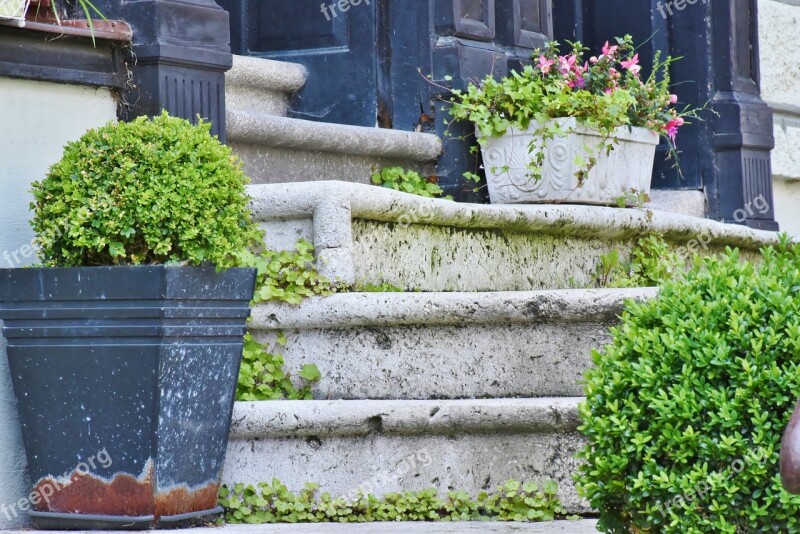 Stairs Stones Stone Stairway Gradually Architecture