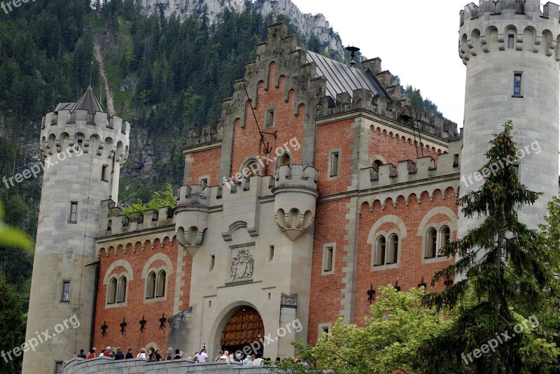 Neuschwanstein Castle Castle Neuschwanstein Germany Bavaria