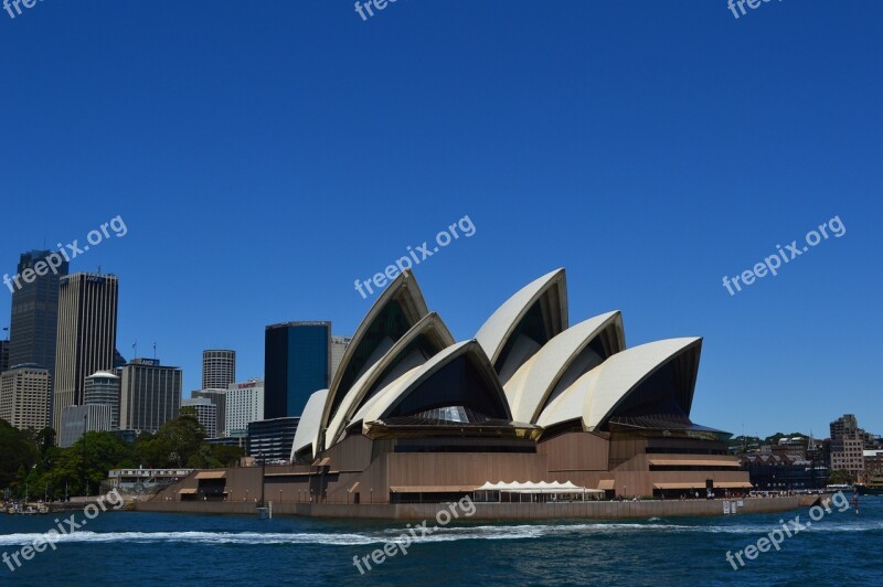 Opera House Sydney Australia Architecture Skyline