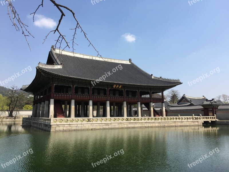 Gyeongbok Palace Gyeonghoeru Hanok Shipbuilding Seoul