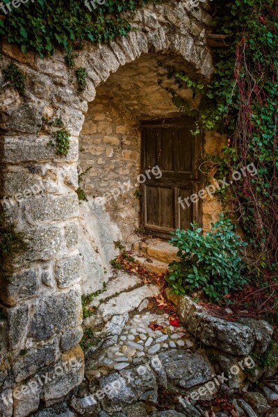 House Entry Door Wood Pierre