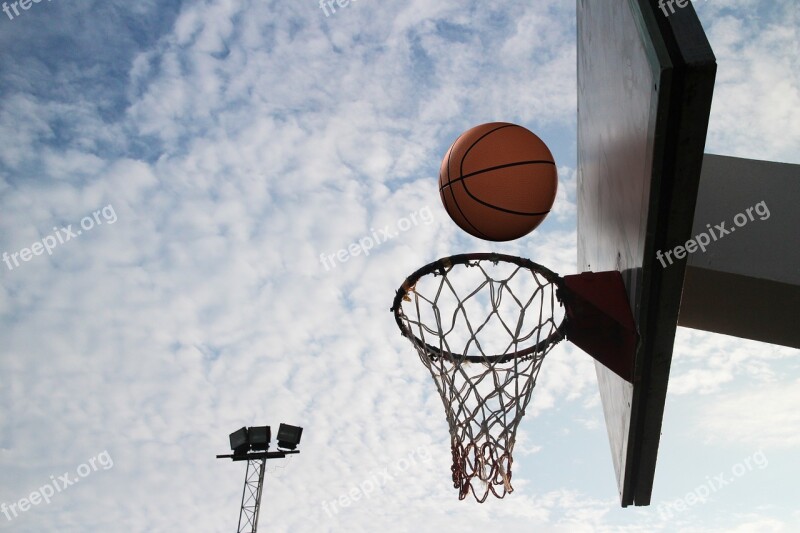 Basketball Circle Throw Sports Outdoor