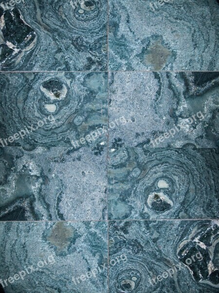 Turquoise Marble Texture Stone Floor