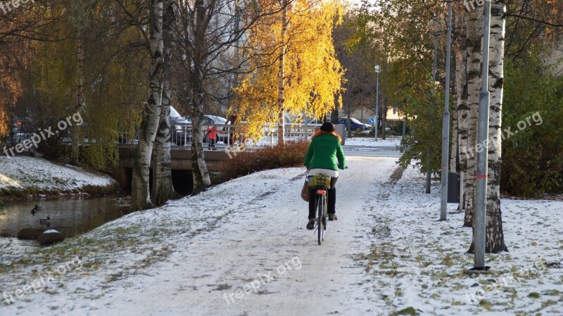 Oulu Finland Finland Finnish Autumn Nature