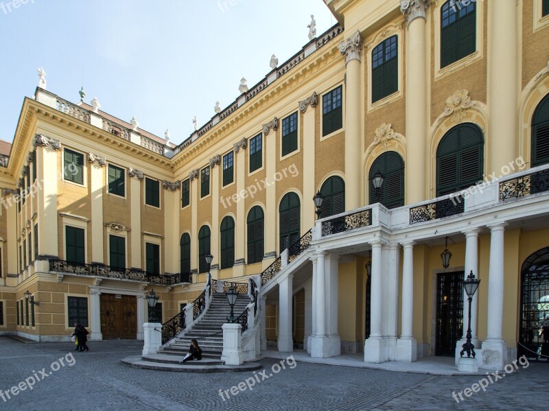 Vienna Castle Schönbrunn Austria Baroque