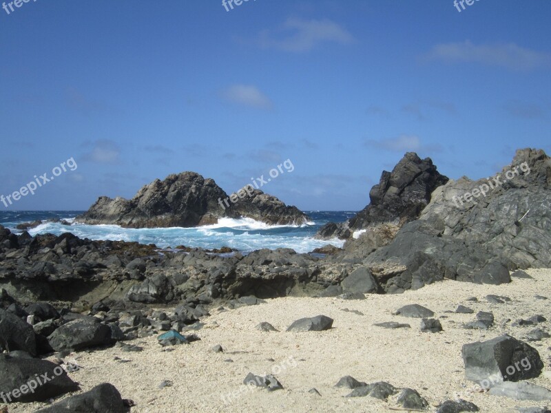 Sea Cliff Beach Ocean Holiday