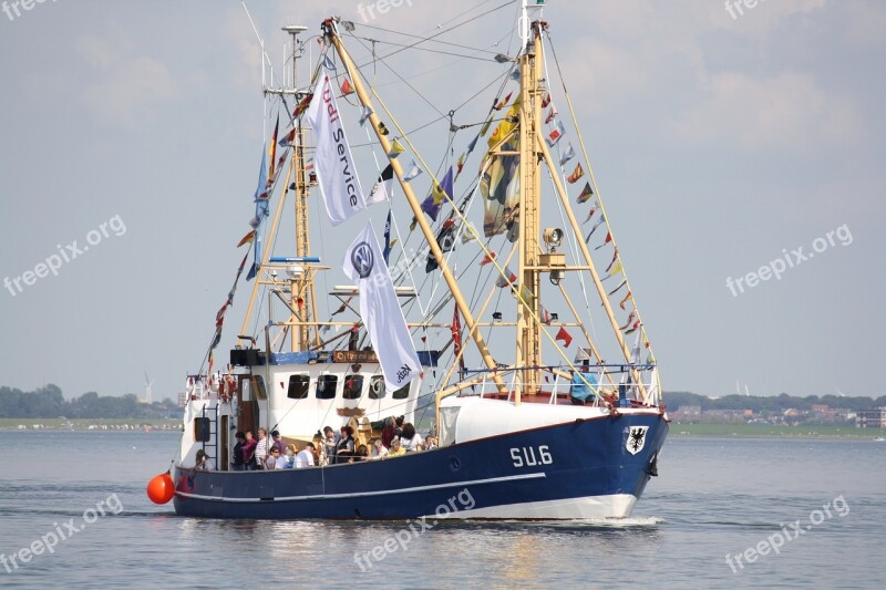 Shrimp Port Cutter North Sea Harbour Festival