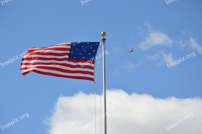 Flag Americana Unitedstates America Usa