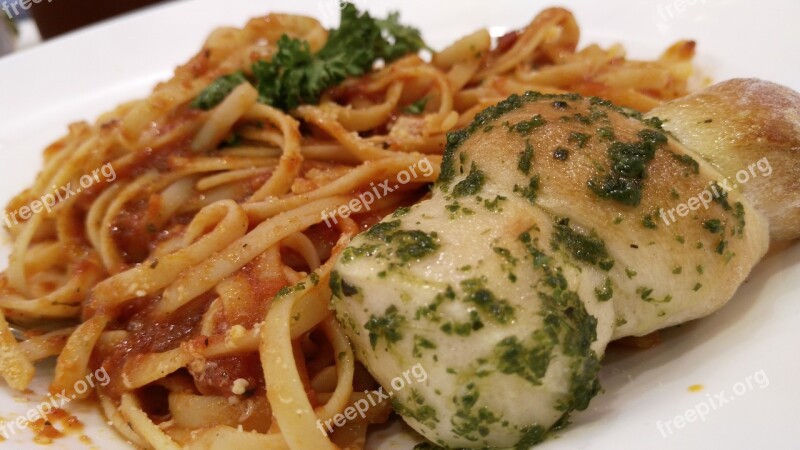 Meal Pasta Lunch Dinner Italian