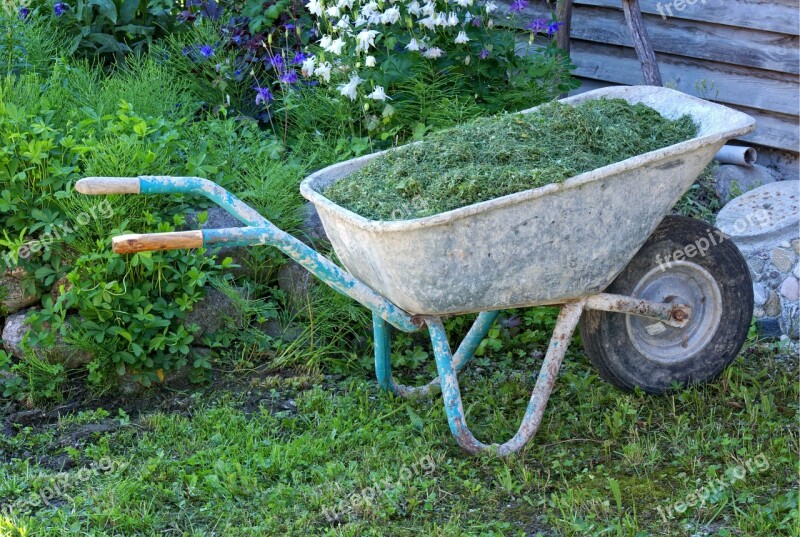 Sliding Barrow Wheelbarrows Transport Work Tools