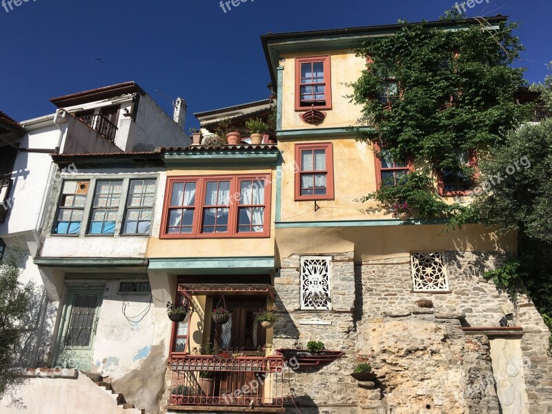 Greece Kavala The Old Town House Landscape