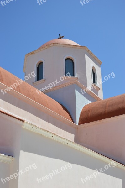 Church Kos Greece Religion Facade