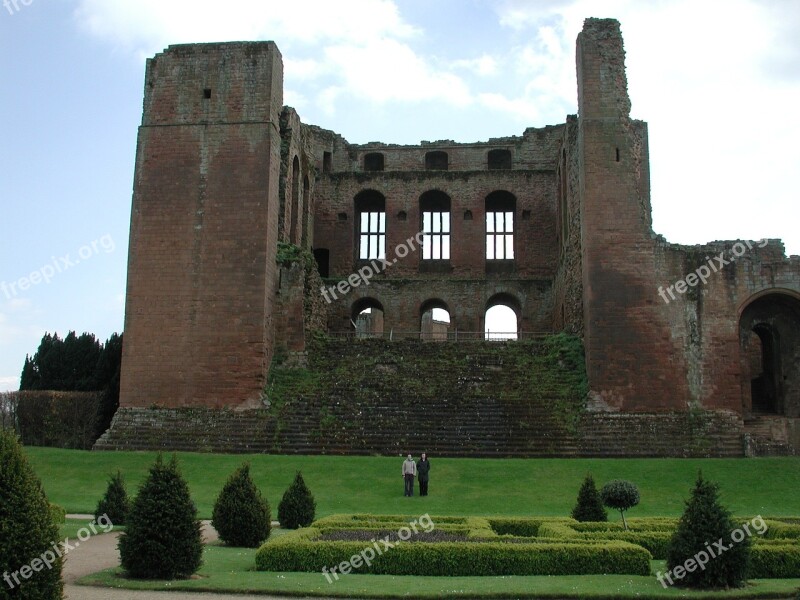 Castle Kenilworth England Warwickshire Uk