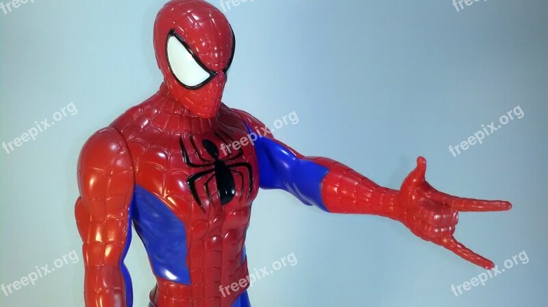 Spider Man Hero Superhero Toy Plastic