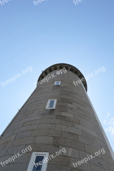 Tower Lighthouse Diving Against Pierre Old Stone