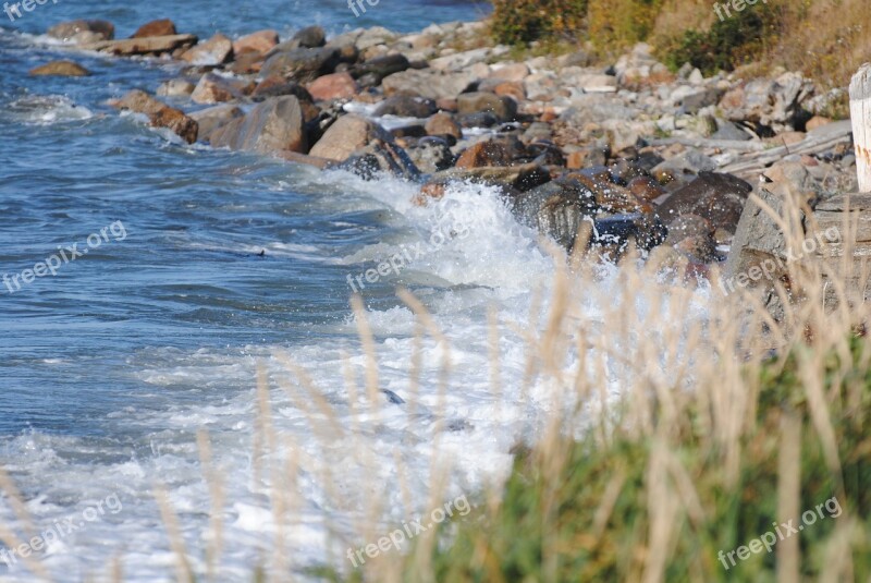 Shore Sea Side Landscape Seaside