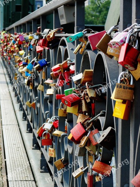 Love Locks Castles Love Symbol Bridge Love Castle